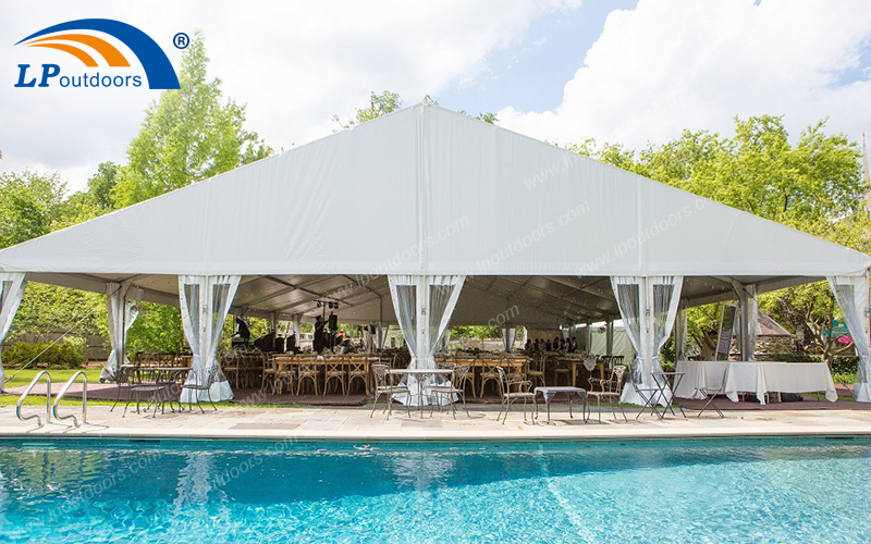 A New Design Outdoor Restaurant In 18m Clear Span 1000 People Luxury Party Marquee Tent Lpoutdoors