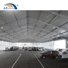 A frame structure temporary garage building for storage car park 
