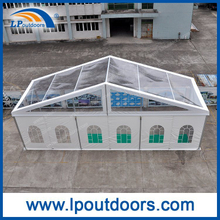 Outdoor Transparent Roof Cover 15m Party Tent for 500 Capacity 